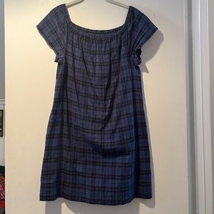 Madewell Flannel Dress